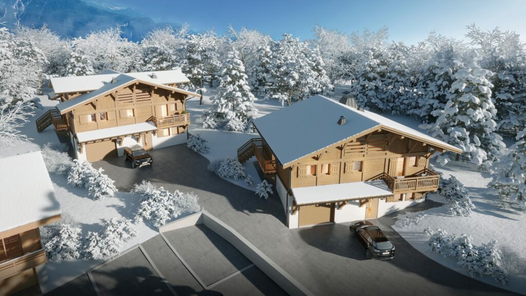 Integration chalets Chamonix