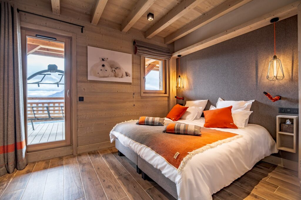 Chambre chalet contemporain