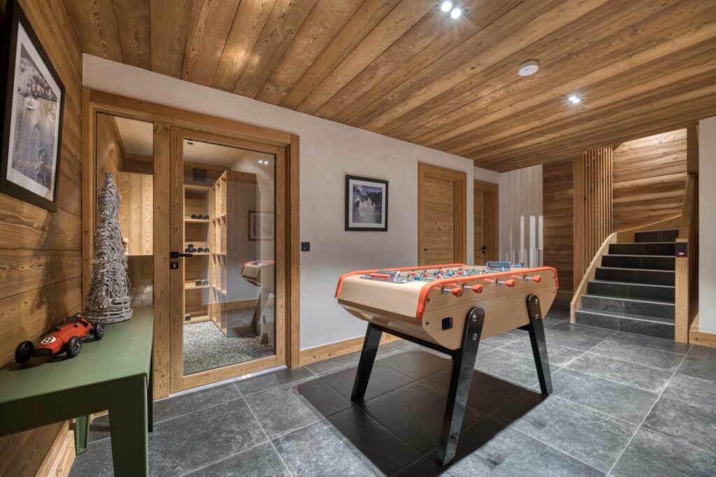 Intérieur chalet Chamonix