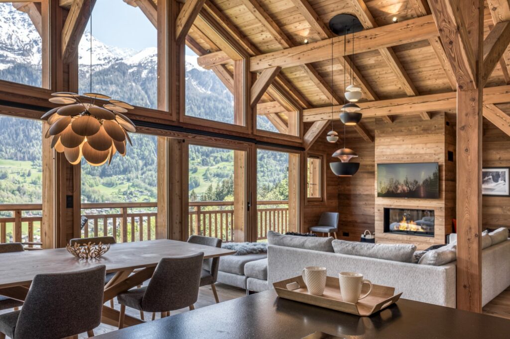 Intérieur chalet Chamonix