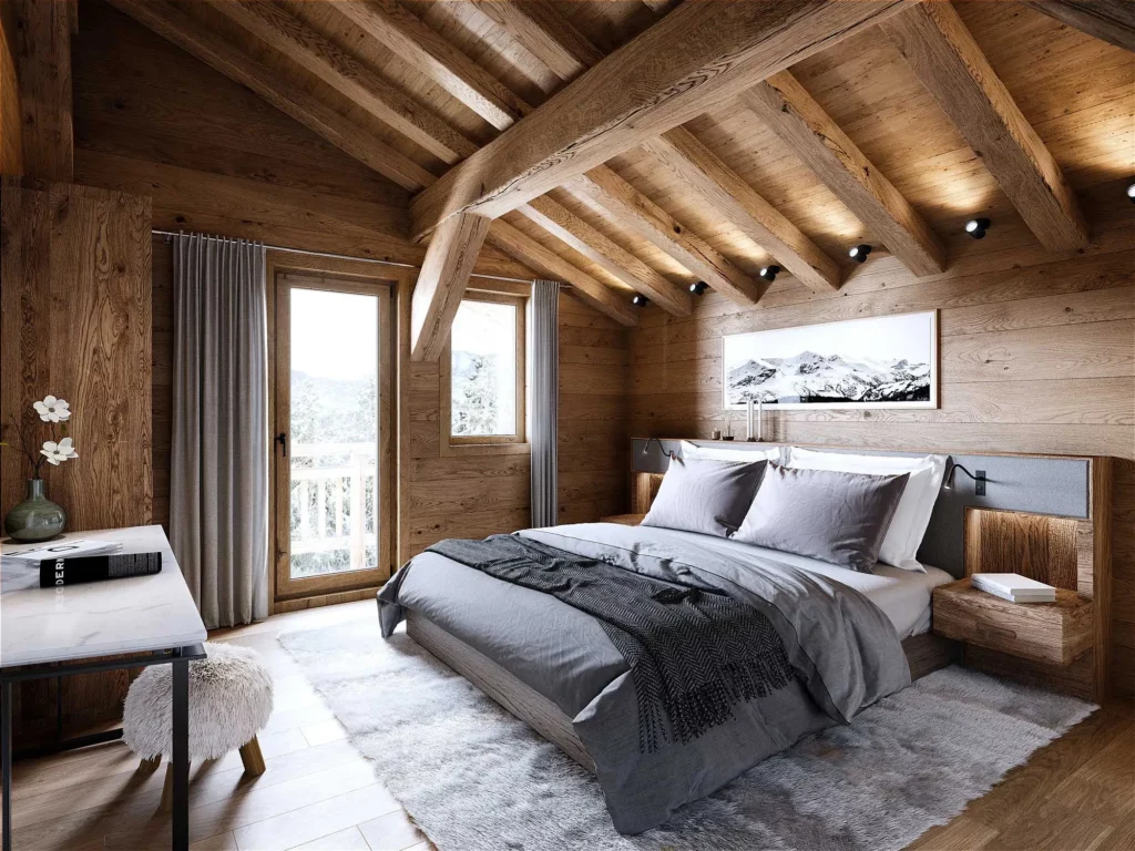 Pers 3D Chambre chalet