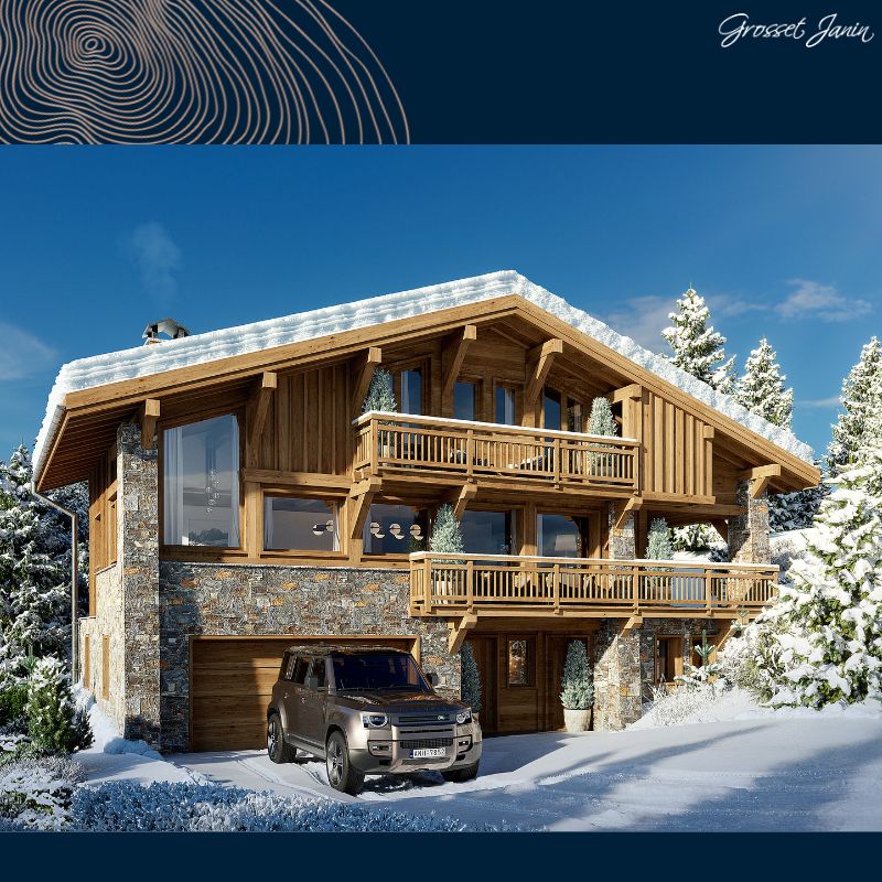 Pers exterieure chalet Megeve