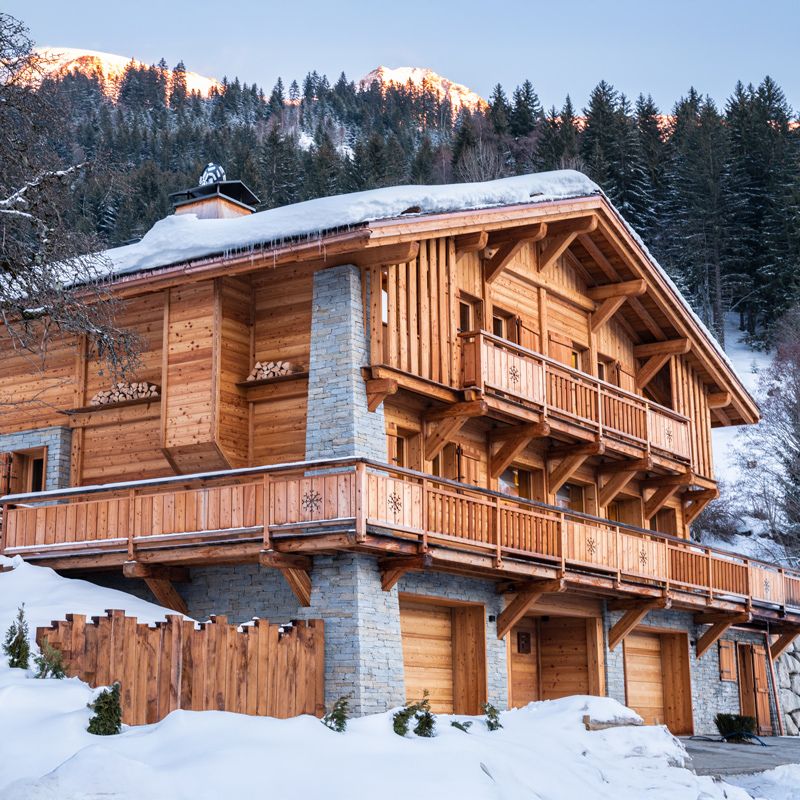 Chalet pierre et bois Les Contamines Montjoie