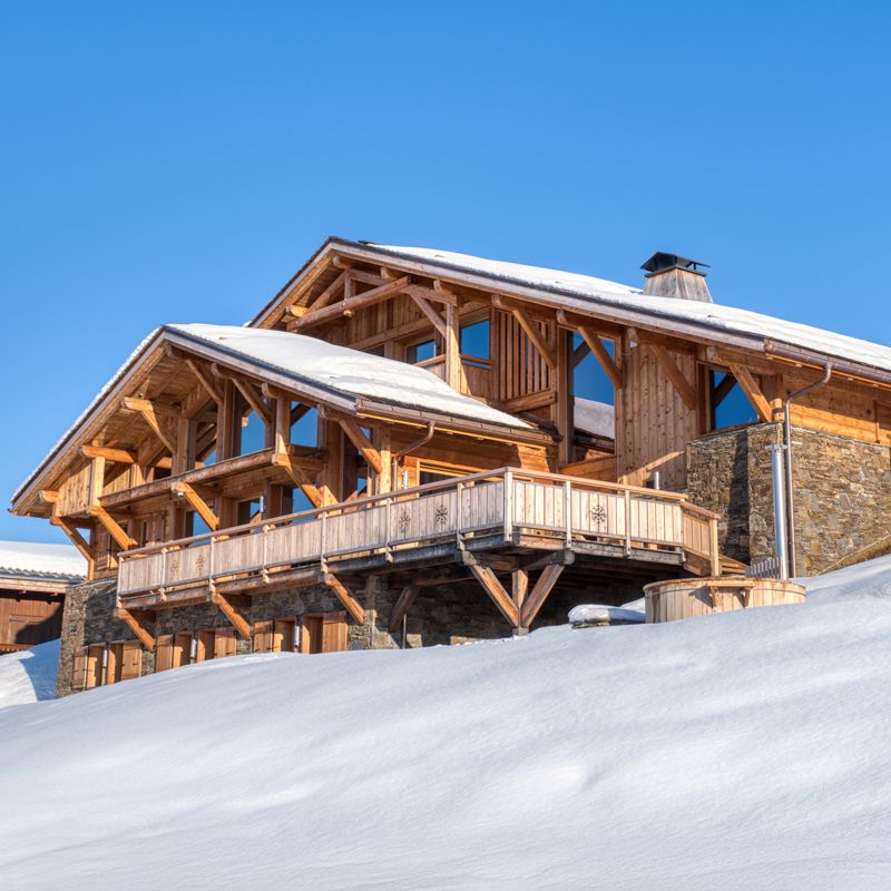 Chalet poteau poutre Val d'Arly